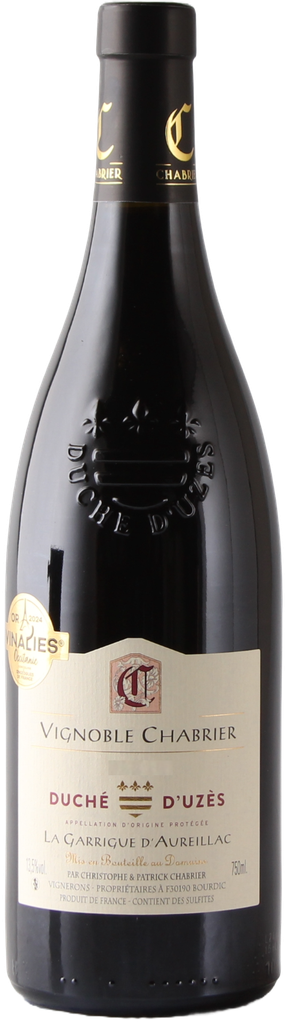 La Garrigue d'Aureillac Rouge 2022, Duché d’Uzès AOP