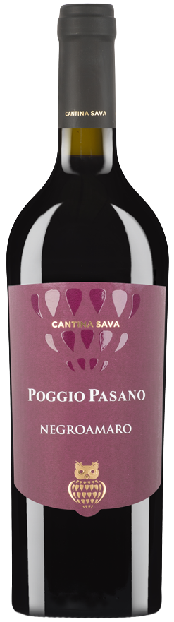 Cantina Sava, Poggio Pasano Negroamaro 2024, Puglia IGP 