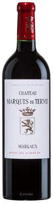 CONCEPT Château Marquis de Terme 2016, Margaux AC, Gr.Cru Cl. 