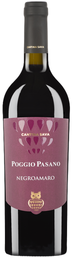 [118657] Cantina Sava, Poggio Pasano Negroamaro 2024, Puglia IGP 