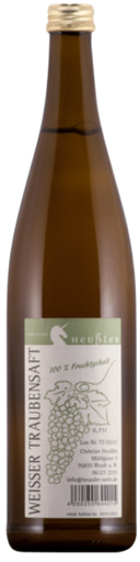 [119197] Heußler Traubensaft Weiß, alcoholvrij druivensap