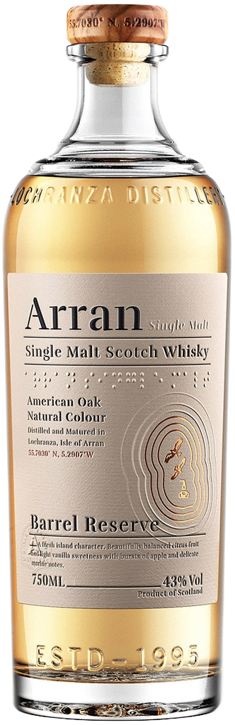 Arran Barrel Reserve Scotch Whisky, 70 cl