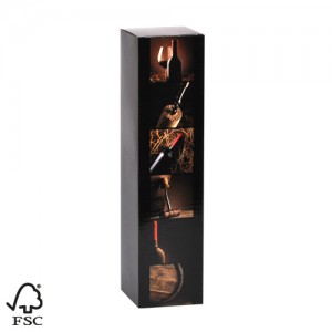 Box: 1 compartment cylinder box Santé