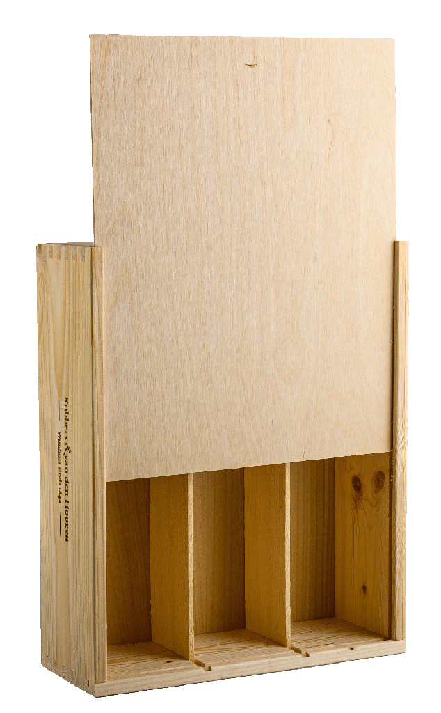 Box: 3-compartment R&H sliding lid