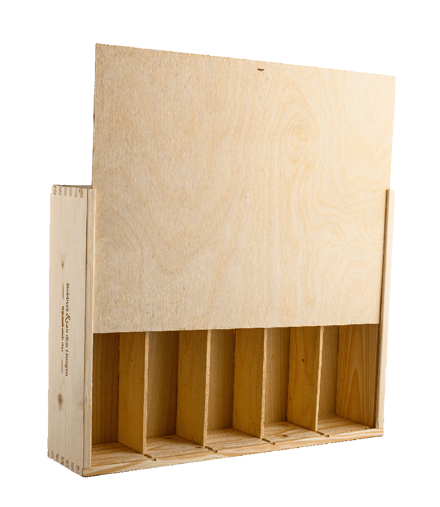 Box: 5-compartment R&H sliding lid