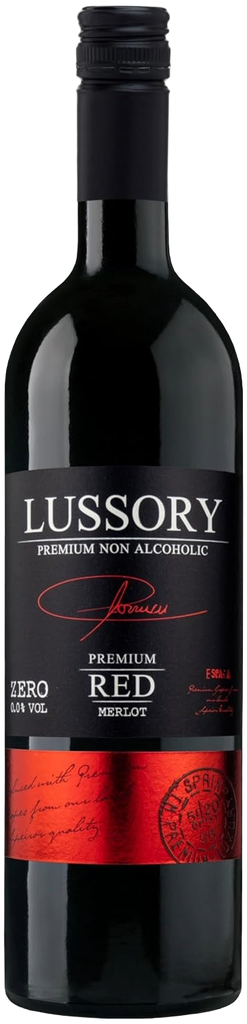 Lussory Merlot, non-alcoholic
