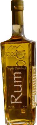 Rum Triple Distilled, 1000 Hills