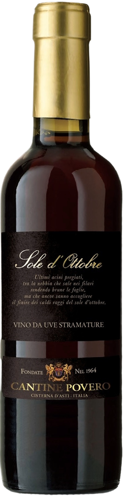 Vino du Uve Stramature, Povero, 37,5 cl.