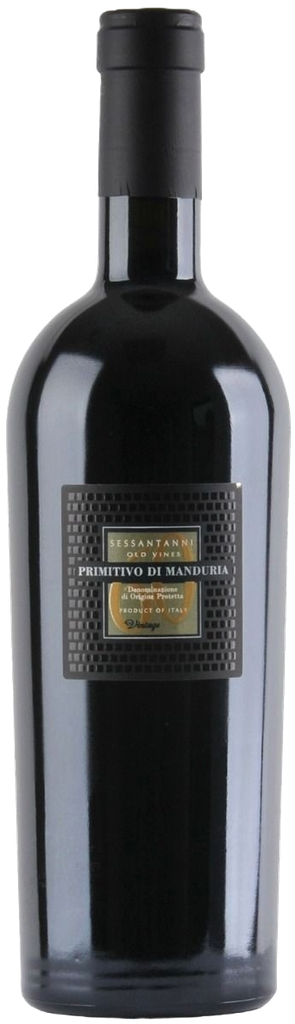 Sessantanni Primitivo Manduria 2019, DOP
