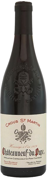 Crous St Martin Châteauneuf du Pape Rouge, 2024