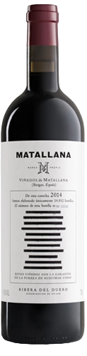 Matallana 2021, Ribera del Duero DO Rouge 