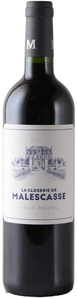 La Closerie de Malescasse Rouge 2019, Haut Médoc AOP