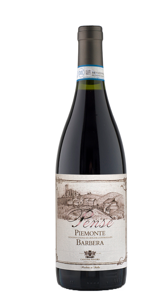 Cantina Povero Pensè Barbera 2022, Piemonte 