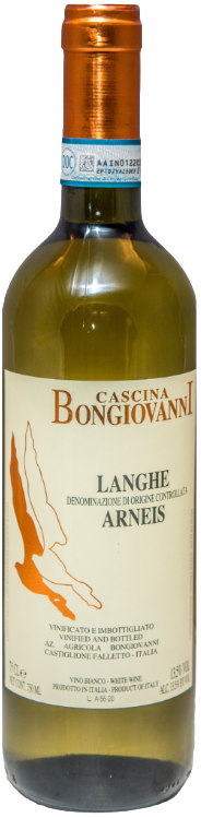 Cascina Bongiovanni, Arneis Langhe DOC 2024
