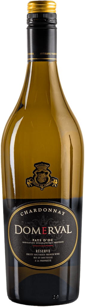 Domerval Chardonnay Réserve 2025, Pays d'Oc IGP 