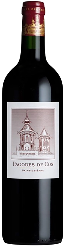 Les Pagodes de Cos 2021, Saint-Estèphe, 2ème Vin du Château Cos d'Estournel  