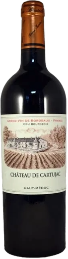 [111800] Château de Cartujac 2019, Haut Médoc AC, Cru Bourg.