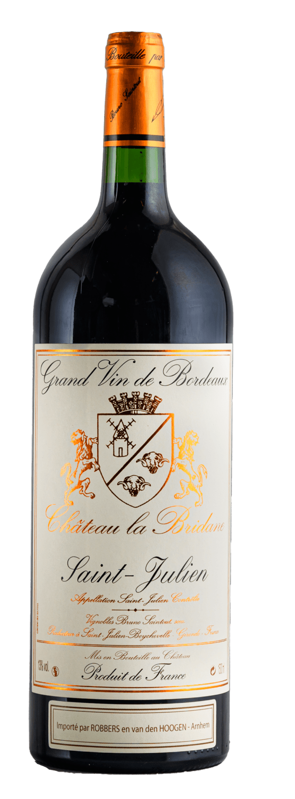 Chat. La Bridane 2016, Saint Julien AC 150 cl.