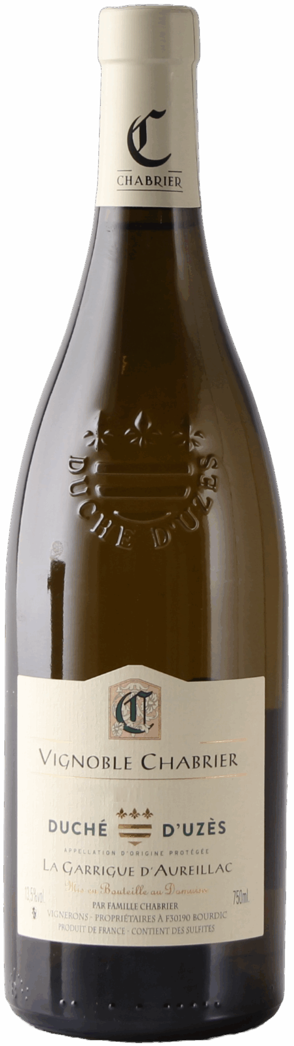La Garrigue d'Aureillac Blanc 2023, Duché d’Uzès AOP